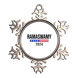 Ramaswamy 2024 Election Metallic Star Ornament