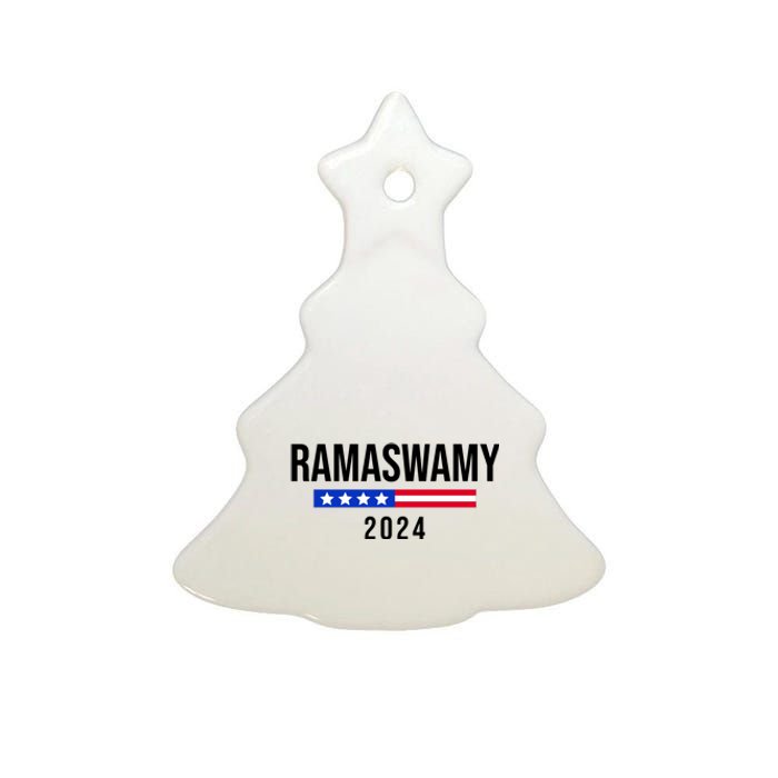 Ramaswamy 2024 Election Ceramic Tree Ornament