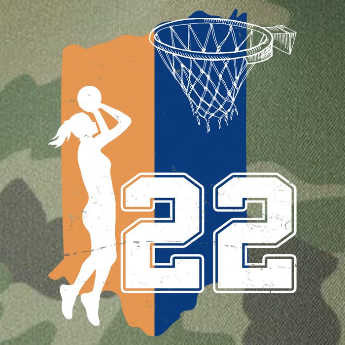Retro 22 Female Basketball Player Legacy Tie Dye Trucker Hat