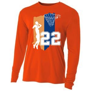 Retro 22 Female Basketball Player Cooling Performance Long Sleeve Crew