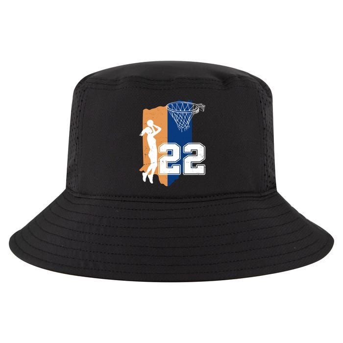 Retro 22 Female Basketball Player Cool Comfort Performance Bucket Hat