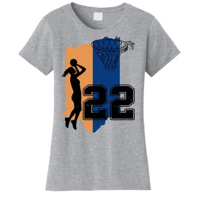 Retro 22 Female Basketball Player Women's T-Shirt