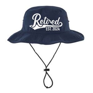 Retired 2024 For Coworker Retirement And Pensioner Legacy Cool Fit Booney Bucket Hat