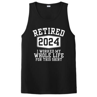 Retired 2024 Funny Retirement Quotes PosiCharge Competitor Tank