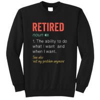 Retired 2022 Funny Retirement Sweatshirt