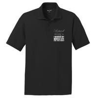 Retired 2024 I Worked My Whole Life 2024 Retirement Gifts PosiCharge RacerMesh Polo