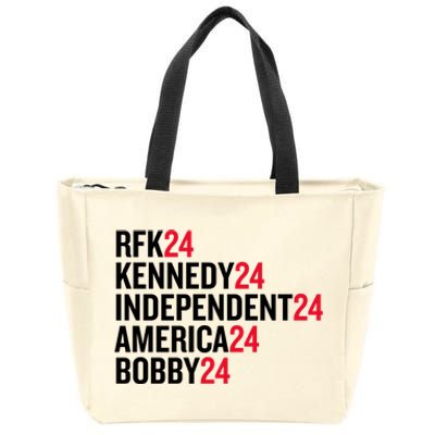 Rfk 24 Kennedy 24 Independent 24 America 24 Bobby 24 Zip Tote Bag