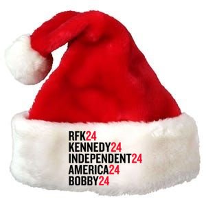 Rfk 24 Kennedy 24 Independent 24 America 24 Bobby 24 Premium Christmas Santa Hat