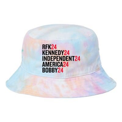 Rfk 24 Kennedy 24 Independent 24 America 24 Bobby 24 Tie Dye Newport Bucket Hat