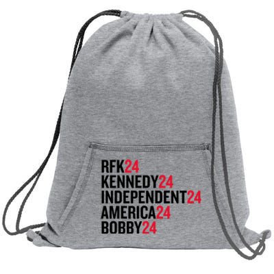 Rfk 24 Kennedy 24 Independent 24 America 24 Bobby 24 Sweatshirt Cinch Pack Bag