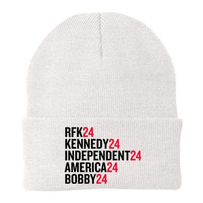 Rfk 24 Kennedy 24 Independent 24 America 24 Bobby 24 Knit Cap Winter Beanie