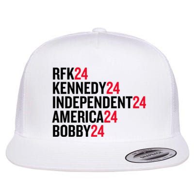 Rfk 24 Kennedy 24 Independent 24 America 24 Bobby 24 Flat Bill Trucker Hat