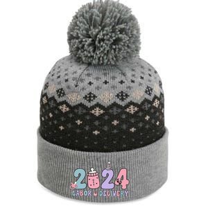 Retro 2024 Labor and Delivery Unit Nurse New Years Eve Rn Np The Baniff Cuffed Pom Beanie