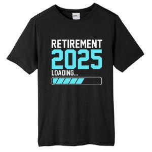 Retirement 2025 Loading Funny Retiring Retired Tall Fusion ChromaSoft Performance T-Shirt