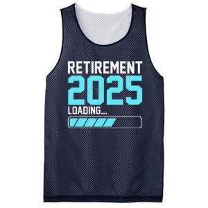 Retirement 2025 Loading Funny Retiring Retired Mesh Reversible Basketball Jersey Tank