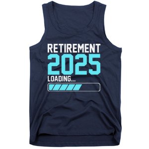 Retirement 2025 Loading Funny Retiring Retired Tank Top