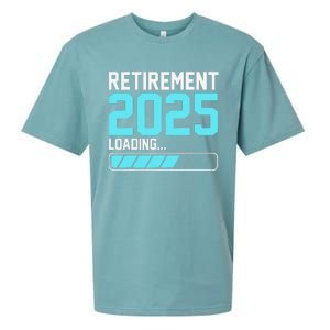 Retirement 2025 Loading Funny Retiring Retired Sueded Cloud Jersey T-Shirt