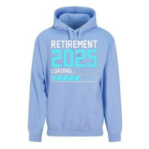 Retirement 2025 Loading Funny Retiring Retired Unisex Surf Hoodie