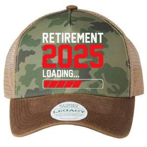 Retirement 2025 Loading Funny Retiring Retired Gift Legacy Tie Dye Trucker Hat