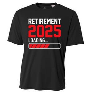 Retirement 2025 Loading Funny Retiring Retired Gift Cooling Performance Crew T-Shirt