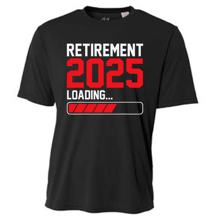 Retirement 2025 Loading Funny Retiring Retired Gift Cooling Performance Crew T-Shirt