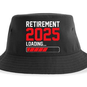 Retirement 2025 Loading Funny Retiring Retired Gift Sustainable Bucket Hat