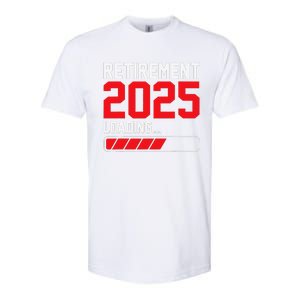 Retirement 2025 Loading Funny Retiring Retired Gift Softstyle CVC T-Shirt