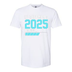 Retirement 2025 Loading Funny Retiring Retired Gift Softstyle CVC T-Shirt