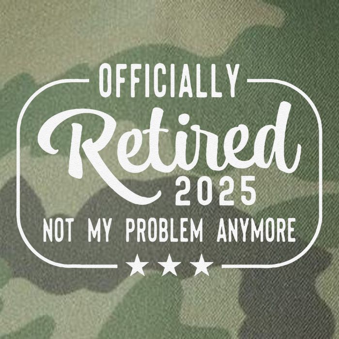 Retired 2025 Ly Not My Problem Anymore Funny Retiree Legacy Tie Dye Trucker Hat