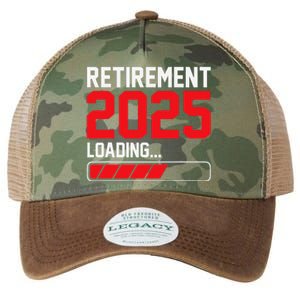 Retirement 2025 Loading Funny Retiring Retired Legacy Tie Dye Trucker Hat