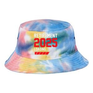 Retirement 2025 Loading Funny Retiring Retired Tie Dye Newport Bucket Hat