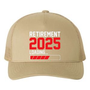 Retirement 2025 Loading Funny Retiring Retired Yupoong Adult 5-Panel Trucker Hat