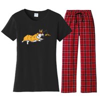 Retro 26.2 Miles Marathon Funny Vintage Athlete Outfit Women's Flannel Pajama Set