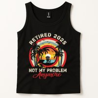 Retired 2025 Not My Problem Anymore Retro Retirement Teacher Tank Top