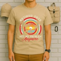 Retired 2025 Not My Problem Anymore Retro Retirement Teacher T-Shirt