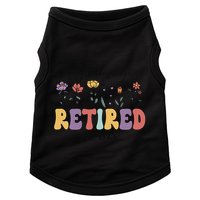 Retired 2025 Not My Problem Anymore Retirement Party Retiree Doggie Tank
