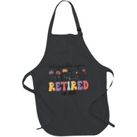 Retired 2025 Not My Problem Anymore Retirement Party Retiree Apron