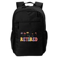 Retired 2025 Not My Problem Anymore Retirement Party Retiree Backpack