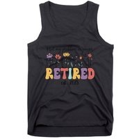 Retired 2025 Not My Problem Anymore Retirement Party Retiree Tank Top