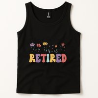 Retired 2025 Not My Problem Anymore Retirement Party Retiree Tank Top