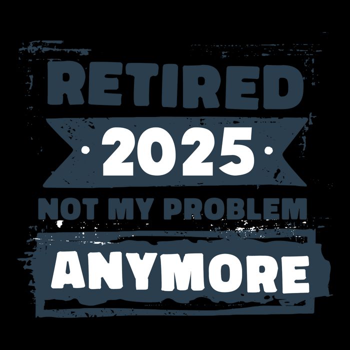 Retired 2025 Not My Problem Anymore 16oz Travel Tumbler