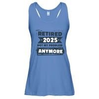 Retired 2025 Not My Problem Anymore Ladies Essential Flowy Tank