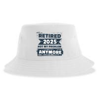Retired 2025 Not My Problem Anymore Sustainable Bucket Hat