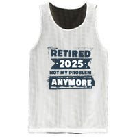 Retired 2025 Not My Problem Anymore Mesh Reversible Basketball Jersey Tank