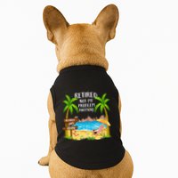 Retired 2025 Not My Problem Anymore Beach Retirement Gifts Doggie Tank