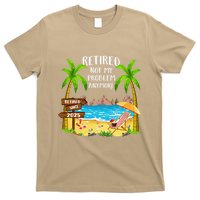 Retired 2025 Not My Problem Anymore Beach Retirement Gifts T-Shirt