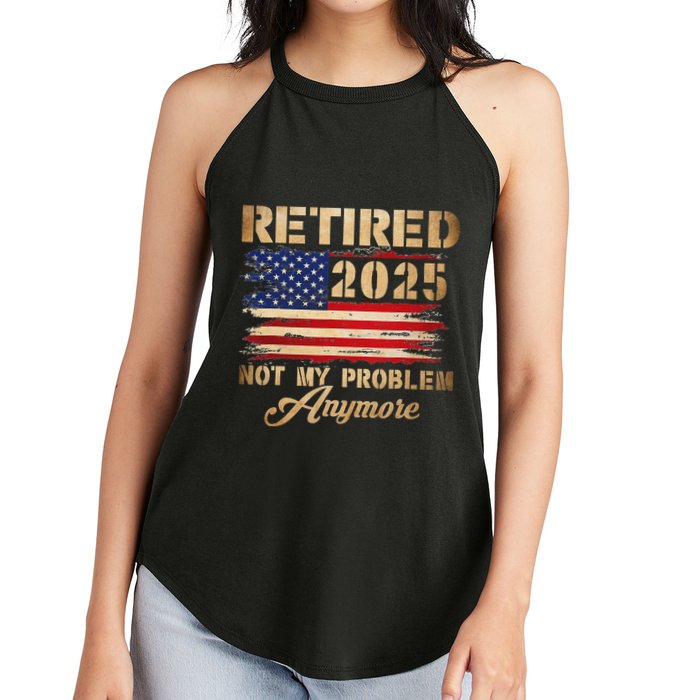 Retired 2025 Not My Problem Anymore Women's Perfect Tri Rocker Tank