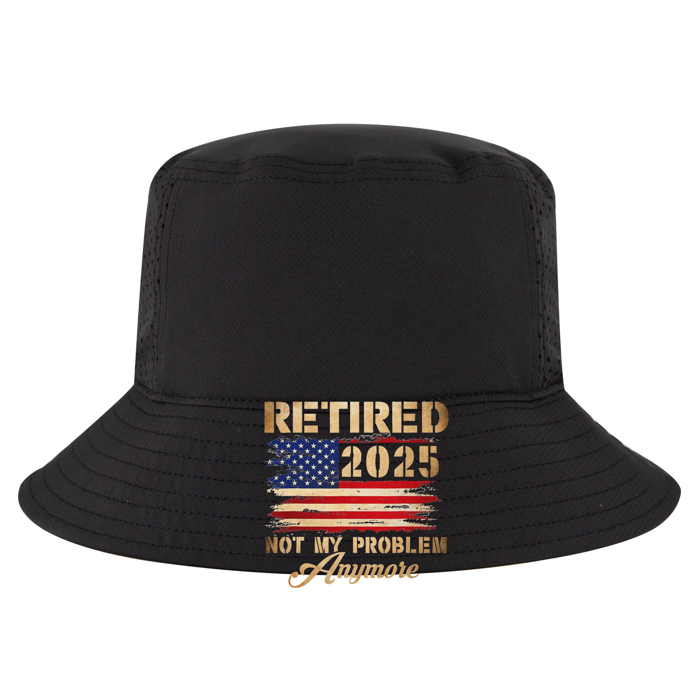 Retired 2025 Not My Problem Anymore Sustainable Knit Beanie