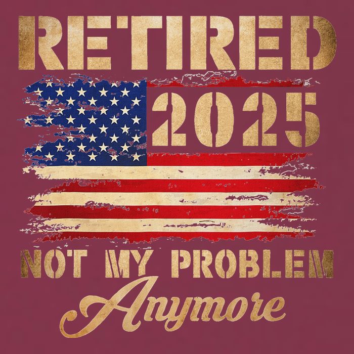 Retired 2025 Not My Problem Anymore 16oz Travel Tumbler