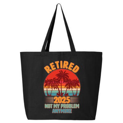 Retired 2025 Not My Problem Anymore Vintage Tropical 25L Jumbo Tote